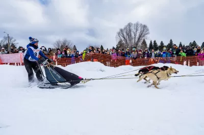 Sled dog rides, teacher training, classroom connections planned for 2023 Idaho Sled Dog Challenge : MCCALL, Idaho (Dec. 21, 2022) -- SNOW ROVERS -- The Idaho Sled Dog Challenge is returning to the West Central Mountains of Idaho Jan. 21-Feb. 2, 2023, for its fifth year. Part of the Rocky Mountain Triple Crown, the race features world-class mushers and is an Iditarod and Yukon Quest qualifier. Pictured here, Montana musher Nicole Lombardi won the 2022 Idaho Sled Dog Challenge's 100-mile race. She is registered to compete in the 2023 100-mile race. (Photo by Melissa Shelby)