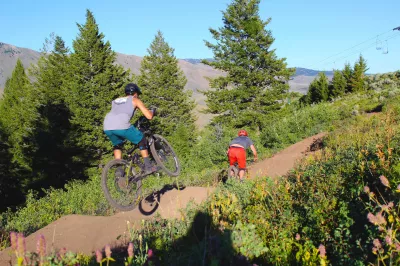 Soldier Mountain opens new mountain bike park Friday : Soldier Mountain Black Trail Double