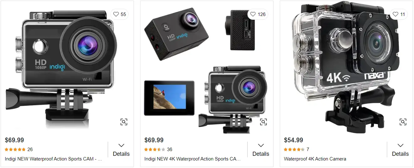 Get a GoPro or an action camera for water sports