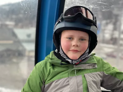 10-Year-Old Skis All 20 Idaho Ski Areas In One Season : Skiing on Silver Mountain