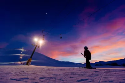 The stoke is high in Idaho as 2021-2022 ski season nears : Rotarun, a community ski area near Hailey, joined the Idaho Ski Areas Association in October as the group's 19th member. Established in 1948, Rotarun has eight named runs and a vertical drop of 441 feet served by a Doppelmayr platter surface lift. It also sports a terrain park and offers night skiing. Dubbed "the little mountain with the big heart," Rotarun is a 501(c)(3) nonprofit operated by volunteers that offers affordable youth snowsport programming and public skiing. Its Rota-Rippers community-supported, tuition-free, learn-to-ski-and-snowboard program enriches the lives of underrepresented, financially underprivileged, and at-risk youth throughout the area. (Photo courtesy of Ray J. Gadd // Visit Sun Valley)