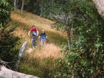 Hur farligt är mountainbike? : Dungog två av oss