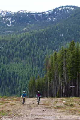 Route Of The Hiawatha Scenic Bike Trail Opens Friday May 28 Of Memorial Day Weekend : Lookout pass in the Hiawatha