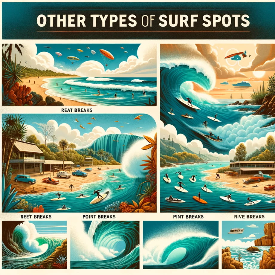 How do bottom types influence wave quality?